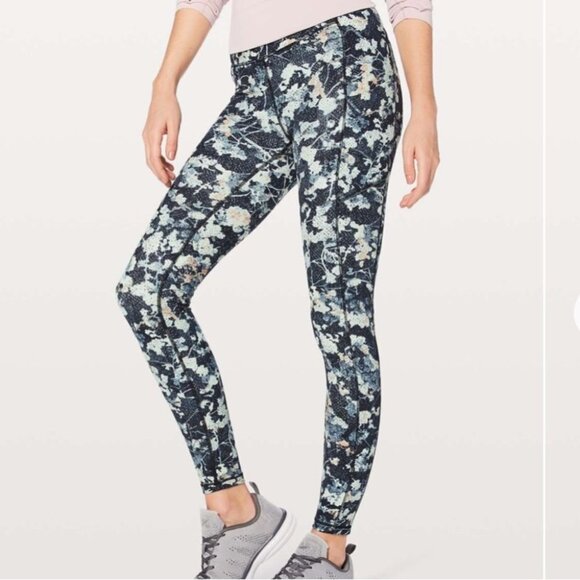 Lululemon Speed Up Tight Leggings *Full-On Luxtreme 28" Spring Bloom Multi - Picture 2 of 14